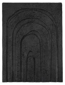 -25 % Dny MOMENTI– By-Boo Černý abstraktní obraz Echo 80 x 60 cm