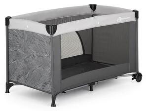 PETITE&MARS - Cestovní postýlka NYJA Urban Jungle Charcoal