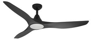 Eglo 35114 - LED Stropní ventilátor PORTSEA LED/20W/230V pr.132cm černá + DO