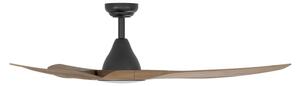Eglo 35113 - LED Stropní ventilátor PORTSEA LED/19W/230V pr.132cm hnědá + DO