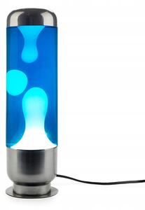 Kapslová stolní lampa modrá, hliníková - Design Balvi