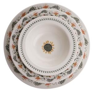 Jídelní sada 24 ks pestrobarevná/porcelán