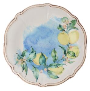 Jídelní sada 24 ks pestrobarevná/porcelán