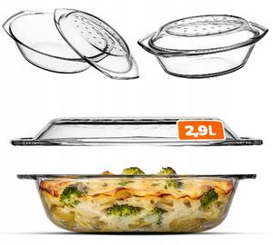 Žáruvzdorná oválná mísa Kadax 2,9 l