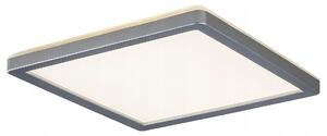 Stropní svítidlo stropní svítidlo LED do koupelny, stříbrné, čtvercové, 25 cm, 4000K Rabalux