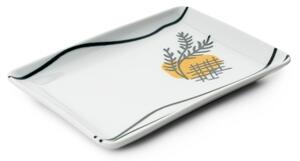 Jídelní sada 18 ks pestrobarevná/porcelán