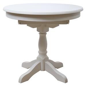 IBA Rozkládací kulatý stůl Kairo Typ: Bílá, Rozměr: 110 cm