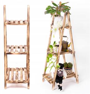 Držák Na Květináč Eco Deco 114 cm dřevěný