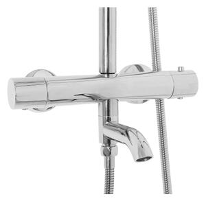 REA-P6607 - Sprchová sada s termostatickou baterií LUNGO lesklý chrom
