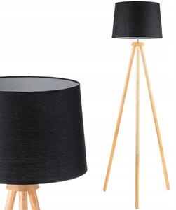 Stojací lampa Lumiled CLARA E27 40 W černá