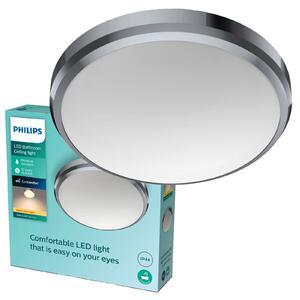 Kulatý Stropní Svítidlo Philips 22 x 22 cm stříbrná
