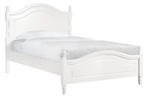 Stylová bílá postel Noel 120x200 cm