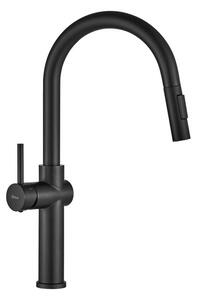 REA-B7200 - Dřezová baterie s vytahovací sprškou FRESH 45 cm černá
