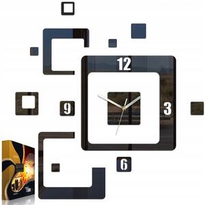 Nástěnné hodiny ModernClock černé 60 cm