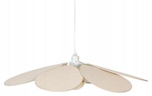 Závěsná lampa Atmosphera béžová, 1 žárovka, patice E27, průměr 72 cm