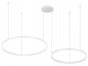 Závěsné svítidlo Interlook bílé LED 50 W 60/40 cm