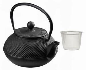 Tradiční litinová Konvice Pronett 0,8 l černá