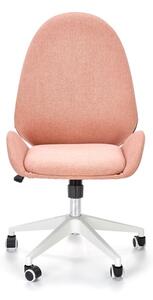 Kancelářská otočná židle FALCAO — látka, růžová