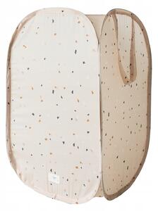 3 Sprouts Koš na prádlo a hračky Pop-up Terrazzo Beige