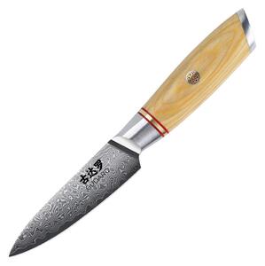 Gudaro - Damaškový kuchyňský nůž HIKARI 3,5", 67 vrstev oceli, délka 9,5 cm
