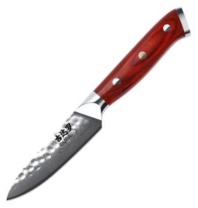 Gudaro - Damaškový kuchyňský nůž MIYABI 3,5", 67 vrstev oceli, délka 9,5 cm