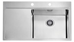 ALVEUS 1149518 - Kuchyňský dřez PURE 86x52,5 cm nerezová ocel