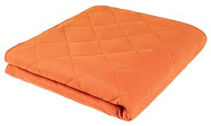 Livarno Home Přehoz na postel, 200 x 200 cm (oranžová) (100343281003)