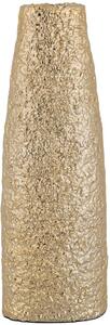 Zlatá kovová váza Richmond Lucino 34,5 cm