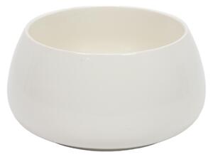 PORCELÁNOVÁ MÍSA BÍLÁ HLUBOKÝ TALÍŘ STYLOVÝ NORA 21X10,08 CM