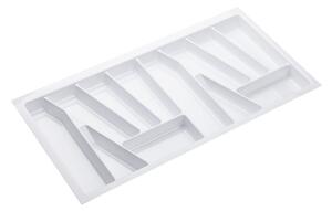 In-Design Příborník UNI do zásuvky hloubky 450 mm bílý Pro vnější šířku skříňky: 400 mm