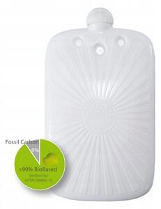 Termofor Hugo Frosch Eco Classic Comfort se sametovým obalem - měsíční šedá