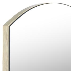 Stojací zrcadlo 35 x 150 cm světlé dřevo CHERBOURG
