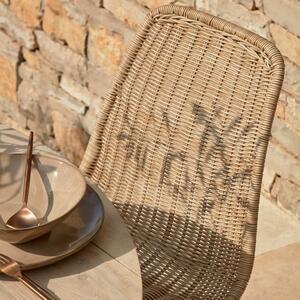 Ratanová zahradní židle Kave Home Equal