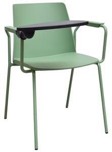 Narbutas Zelená plastová konferenční židle POLYTONE L