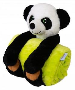 MATEX Dětská deka Carol 85x100 [TB0375_01] panda