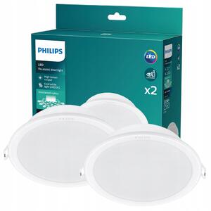 LED Panel Podhledové Svítidlo Zapuštěné MESON 23,5W 4000K 21,5cm 2 ks