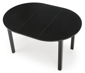 Rozkládací jídelní stůl CALMIO 102/142x102 cm černá