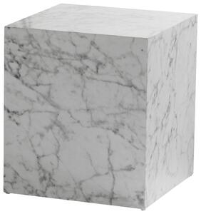 KONFERENČNÍ STOLEK, vysoce lesklá bílá, kompozitní dřevo, 40/40/45 cm Livetastic, Online Only