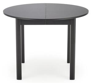 Rozkládací jídelní stůl CALMIO 102/142x102 cm černá
