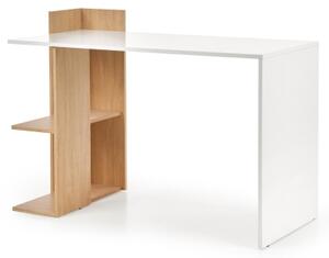 Psací stůl COZYRA 122x58 cm dub/bílá