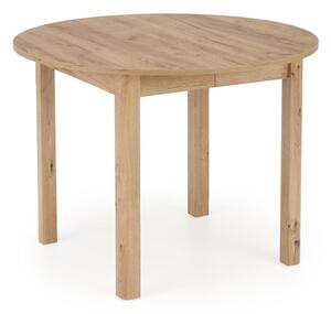 Rozkládací jídelní stůl CALMIO 102/142x102 cm dub craft