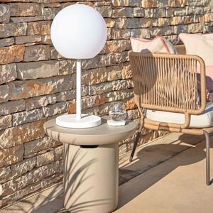 Šedý betonový zahradní stolek Kave Home Taimi 50 cm