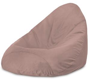 Sedací vak DROP XXL pudrově růžový