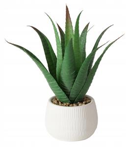 Umělá rostlina aloe v květináči MONDRAGO, 29 cm