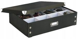 Krabice s víkem na oblečení černý