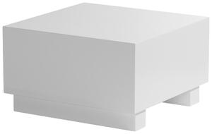 KONFERENČNÍ STOLEK, vysoce lesklá bílá, kompozitní dřevo, 60/60/35 cm Livetastic, Online Only
