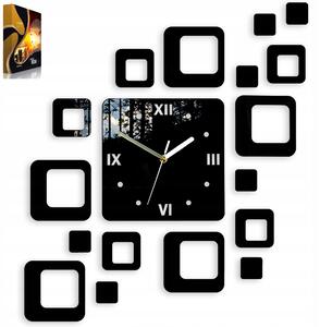 Nástěnné hodiny ModernClock černé 60 cm