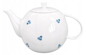 Konvice na čaj by inspire Luna Pomněnka, porcelánová, 1,1 l