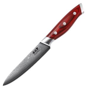 Gudaro - Damaškový univerzální kuchyňský nůž KENSHO 5", délka 12,5 cm
