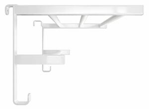 Sušák ručníků na koupelnový radiátor HF SHEFFIELD 52x28,4 cm bílá